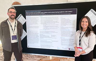 Danielle Lafluer at 2024 Student Poster Outstanding Research Award function